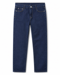 Pantalón de mezclilla prelavada azul, resistente y cómodo para trabajo diario. Con bolsillos reforzados, cierre metálico y costuras firmes. Disponible en tallas 42 al 58.