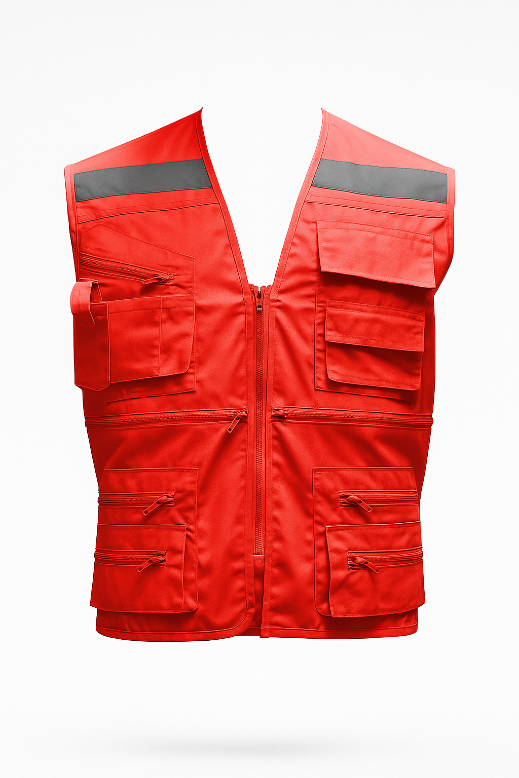 geologo poplin / chaleco multibolsillo