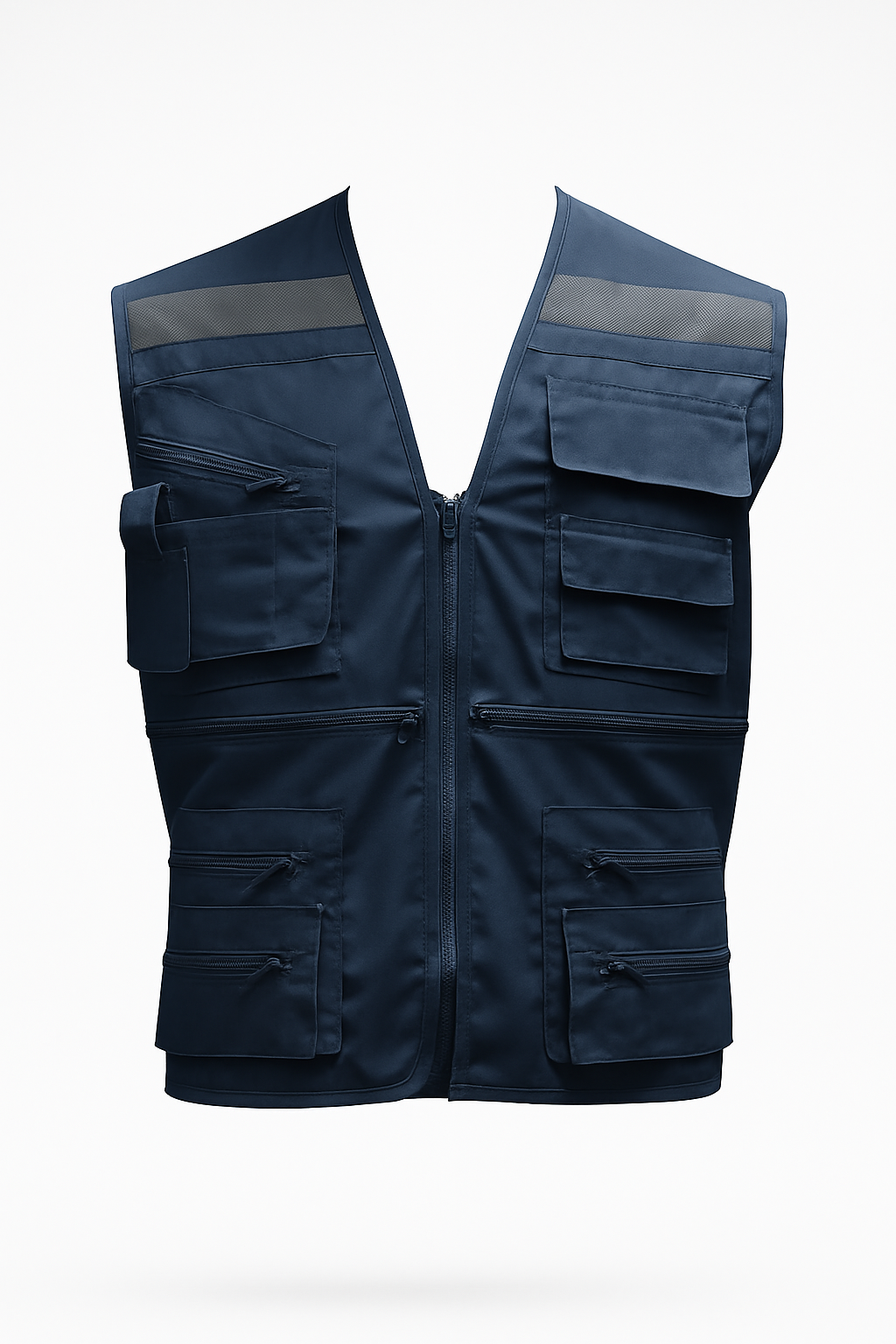 geologo poplin / chaleco multibolsillo
