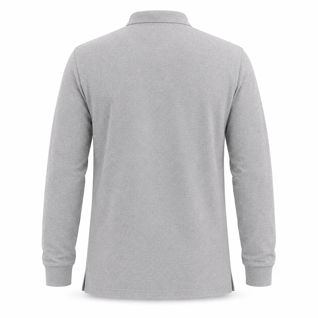 Polera Piqué Manga Larga 230 GSM