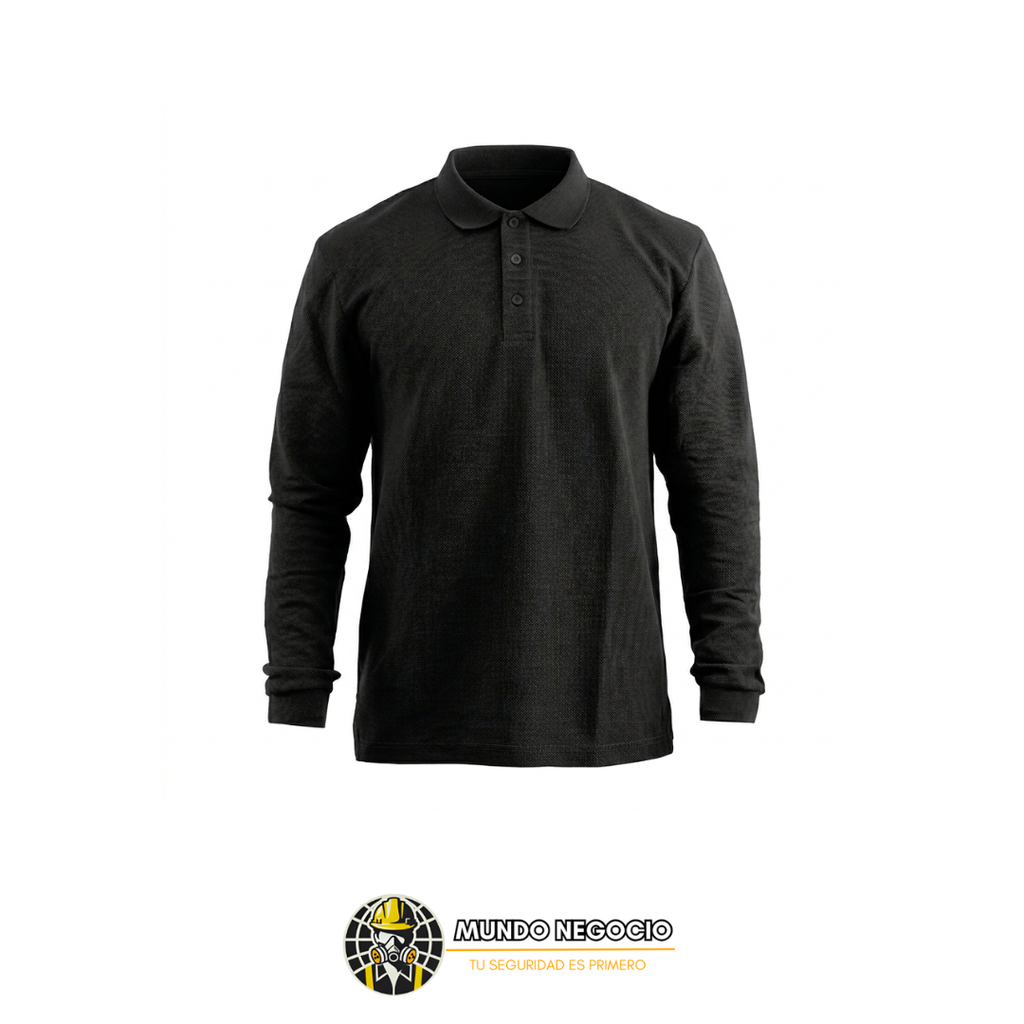 Polera Piqué Manga Larga 230 GSM